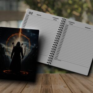 Agenda 2026 PDF para Imprimir Diária com Capa Arqueiro do Poder