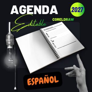Agenda 2027 Editável Coreldraw