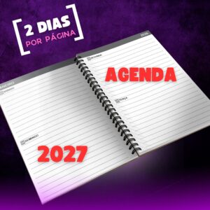 Agenda 2027 pdf com 2 dias por página para download