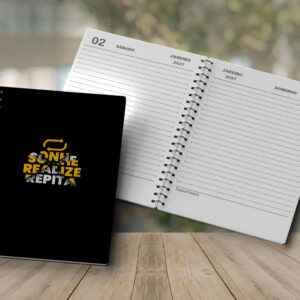 capa agenda Sonhe, Realize e Repita