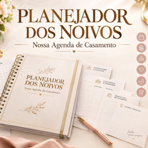 💍 PLANEJADOR DOS NOIVOS: Organize Seu Casamento do Início ao Grande Dia! 👰🤵